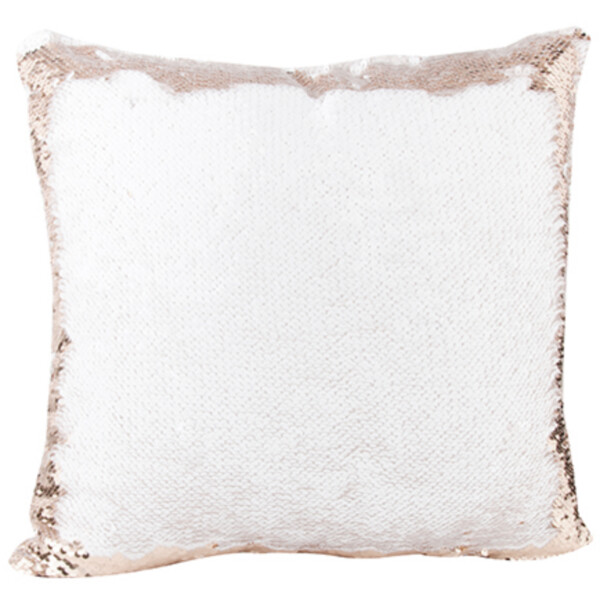 dog sequin pillow