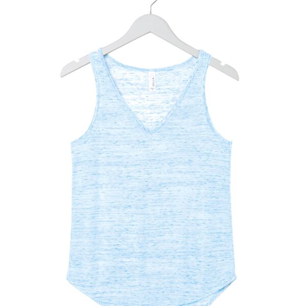 Bella + Canvas +CANVAS Ladies' Flowy V-Neck Tank B8805 +CANVAS Ladies' Flowy V-Neck Tank Thumbnail
