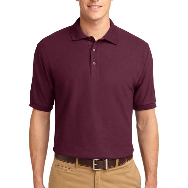 TL Youth Adult Sizing Silk Touch Polo Thumbnail