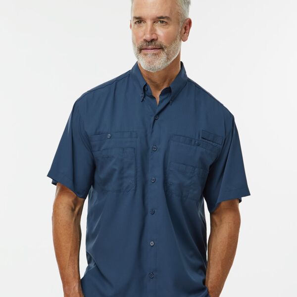 UCF-UES Men's Hatteras Performance Short Sleeve Fishing Shirt Thumbnail