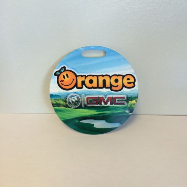 Round Aluminum Luggage Tag (Sublimated) Thumbnail