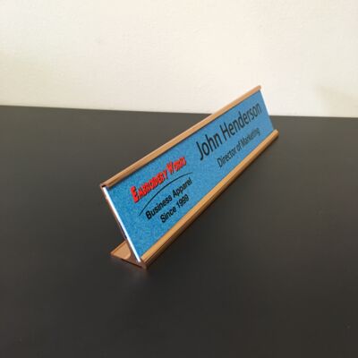 Desk Nameplate (Sublimated) Thumbnail