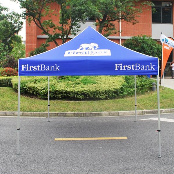 10ft x10ft Canopy Tent Full Color Print with Hexagon-Leg Aluminum Frame Thumbnail