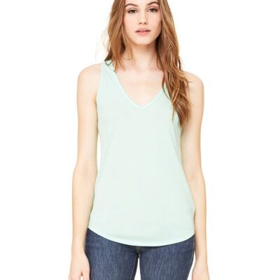 Sublimated Ladies' Flowy V-Neck Tank Thumbnail