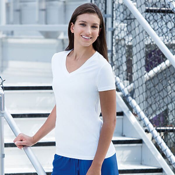 Paragon Sublimated Ladies V-Neck Performance Tee SM0203-S Sublimated Ladies V-Neck Performance Tee Thumbnail