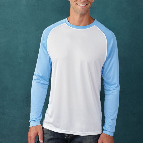 Paragon Paragon Contrast Long Sleeve Raglan T-shirt SM0215 Paragon Contrast Long Sleeve Raglan T-shirt Thumbnail