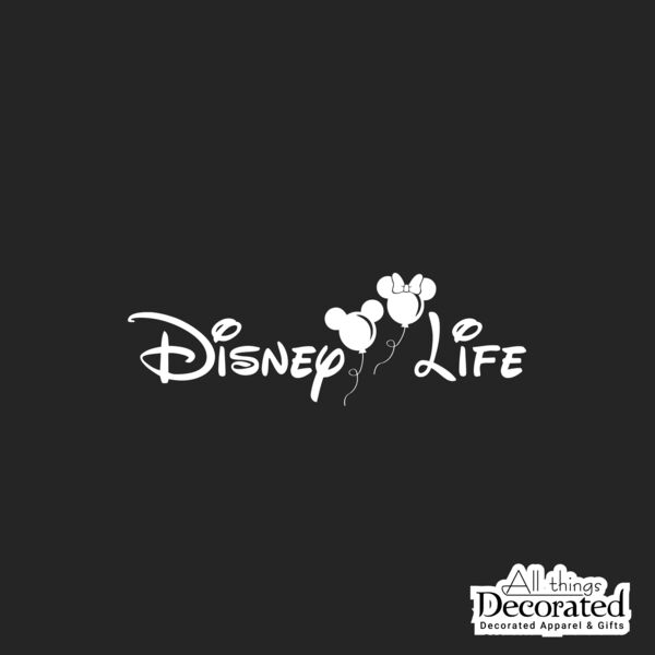   - Disney  LIFE Car Laptop Decal Sticker Thumbnail
