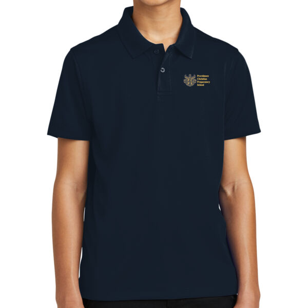 Providence Christian Prepatory Student Youth Size Dry Zone Polo Thumbnail