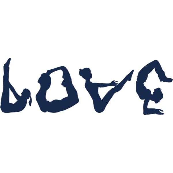 LOVE Yoga Blue Thumbnail