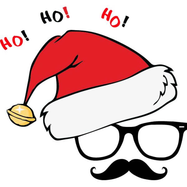 ho ho ho Mustache Thumbnail