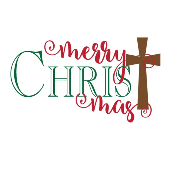 Merry Chris Mas with Cross Thumbnail