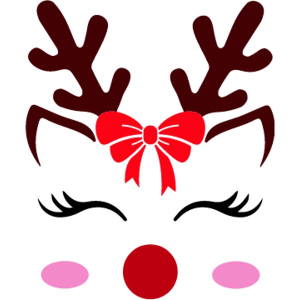 ReindeerFaceEyelash 3  Thumbnail