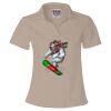 Women's USA-Made V-Neck Polo Thumbnail