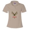 Women's USA-Made V-Neck Polo Thumbnail