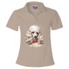 Women's USA-Made V-Neck Polo Thumbnail