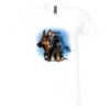 Unisex Jersey Short-Sleeve V-Neck T-Shirt Thumbnail
