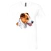 Unisex Jersey Short-Sleeve V-Neck T-Shirt Thumbnail
