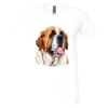Unisex Jersey Short-Sleeve V-Neck T-Shirt Thumbnail