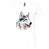 Unisex Jersey Short-Sleeve V-Neck T-Shirt Thumbnail