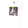 Unisex Jersey Short-Sleeve V-Neck T-Shirt Thumbnail