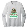 Sublimatable PosiCharge Long Sleeve Electric Heather Tee Thumbnail