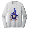 Sublimatable PosiCharge Long Sleeve Electric Heather Tee Thumbnail
