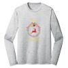 Sublimatable PosiCharge Long Sleeve Electric Heather Tee Thumbnail