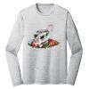 Sublimatable PosiCharge Long Sleeve Electric Heather Tee Thumbnail
