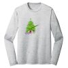 Sublimatable PosiCharge Long Sleeve Electric Heather Tee Thumbnail
