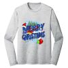Sublimatable PosiCharge Long Sleeve Electric Heather Tee Thumbnail