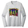 Sublimatable PosiCharge Long Sleeve Electric Heather Tee Thumbnail