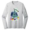 Sublimatable PosiCharge Long Sleeve Electric Heather Tee Thumbnail