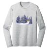 Sublimatable PosiCharge Long Sleeve Electric Heather Tee Thumbnail