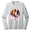 Sublimatable PosiCharge Long Sleeve Electric Heather Tee Thumbnail