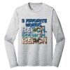 Sublimatable PosiCharge Long Sleeve Electric Heather Tee Thumbnail