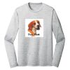 Sublimatable PosiCharge Long Sleeve Electric Heather Tee Thumbnail