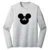 Sublimatable PosiCharge Long Sleeve Electric Heather Tee Thumbnail