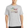 Multi-Colors Sublimatable PosiCharge Electric Heather Tee Thumbnail