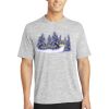 Multi-Colors Sublimatable PosiCharge Electric Heather Tee Thumbnail