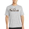 Multi-Colors Sublimatable PosiCharge Electric Heather Tee Thumbnail