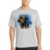 Multi-Colors Sublimatable PosiCharge Electric Heather Tee Thumbnail