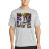 Multi-Colors Sublimatable PosiCharge Electric Heather Tee Thumbnail