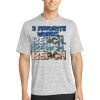 Multi-Colors Sublimatable PosiCharge Electric Heather Tee Thumbnail