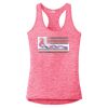 Multi-Color Sublimatable Ladies PosiCharge Electric Heather Racerback Tank Thumbnail