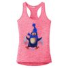 Multi-Color Sublimatable Ladies PosiCharge Electric Heather Racerback Tank Thumbnail