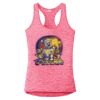 Multi-Color Sublimatable Ladies PosiCharge Electric Heather Racerback Tank Thumbnail