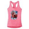 Multi-Color Sublimatable Ladies PosiCharge Electric Heather Racerback Tank Thumbnail