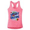 Multi-Color Sublimatable Ladies PosiCharge Electric Heather Racerback Tank Thumbnail