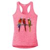 Multi-Color Sublimatable Ladies PosiCharge Electric Heather Racerback Tank Thumbnail