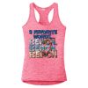 Multi-Color Sublimatable Ladies PosiCharge Electric Heather Racerback Tank Thumbnail